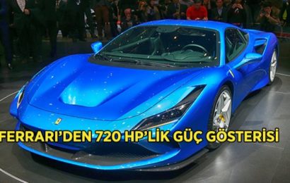 Cenevre’de Ferrari’den F8 Tributo Şovu