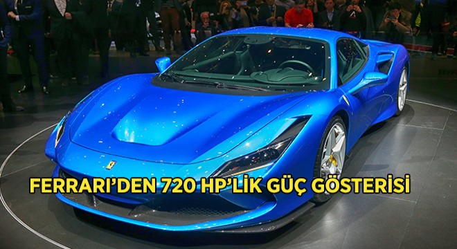 Cenevre’de Ferrari’den F8 Tributo Şovu Cenevre’de Ferrari’den F8 Tributo Şovu