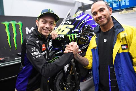 F1 Gossip: Hamilton inspired by Rossi on MotoGP visit F1 Gossip: Hamilton inspired by Rossi on MotoGP visit