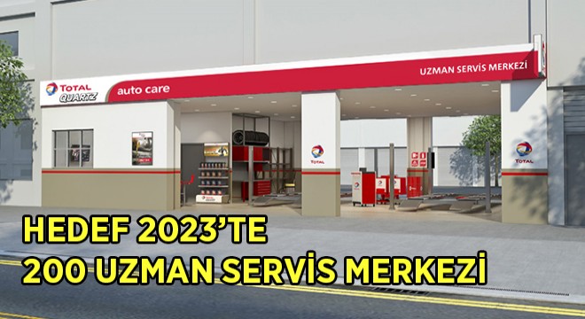 “Hedef 2023’te 200 Uzman Servis Merkezi”