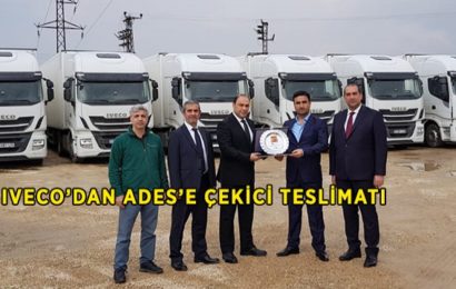 IVECO’dan ADES’e 10 Adet Stralis Çekici Teslimatı