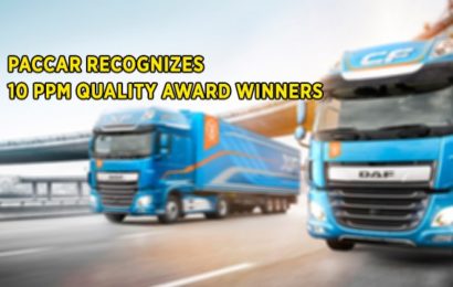 PACCAR Recognizes 10 PPM Quality Award Winners