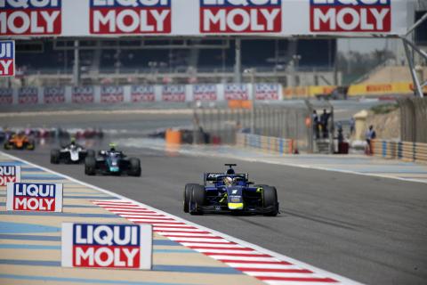 2019 F2 Formula Bahreyn sprint  Yarış Sonuçları