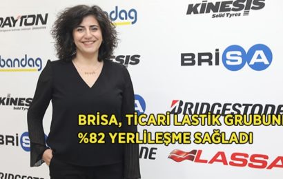 Ticari Lastikte Yüzde 82 Yerlileşme