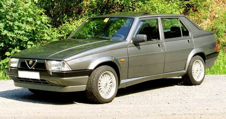 Alfa Romeo – 75 (162 B, facelift 1988) – America 3.0 V6 (185 Hp) CAT – Teknik Özellikler