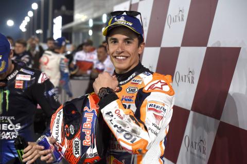 Marquez back in motocross action