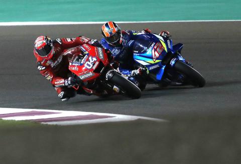 Dovi had to stop 'embarrassingly' fast Rins, 'MotoGP different now' Dovi had to stop 'embarrassingly' fast Rins, 'MotoGP different now'