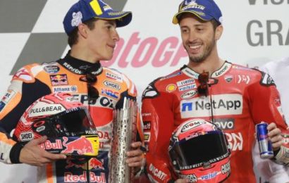 Marquez: Dovizioso’s slow pace helped me