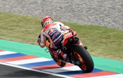 Marquez storms to Argentina pole ahead of Vinales