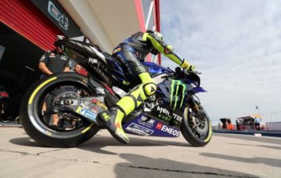 Vinales, Rossi make progress after slow start