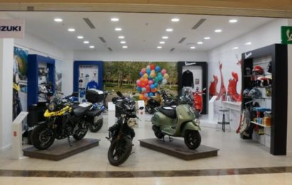 Suzuki ve Vespa bir arada…