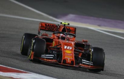 Leclerc to continue with Bahrain power unit in China