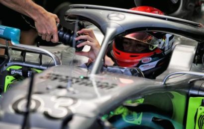 Russell plays down Mercedes fastest lap in Bahrain test