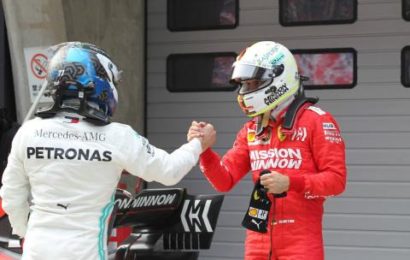 Bottas names Vettel as biggest threat to Mercedes