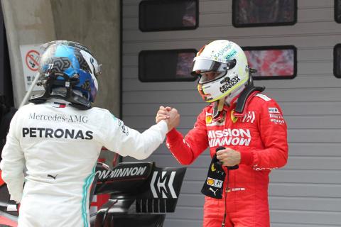 Bottas names Vettel as biggest threat to Mercedes Bottas names Vettel as biggest threat to Mercedes