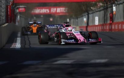 Perez was on the ‘full limit’ in Baku to keep faster McLarens behind