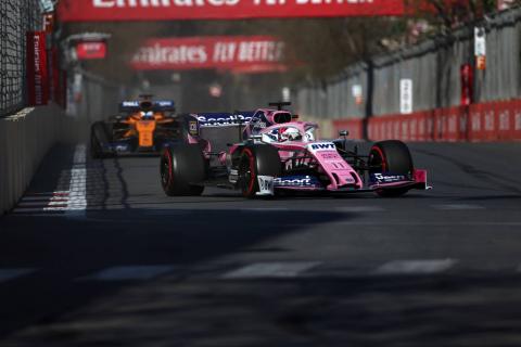 Perez was on the ‘full limit’ in Baku to keep faster McLarens behind