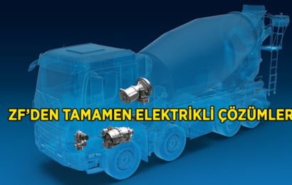 ZF’nin Otonom ve Elektrikli Yenilikleri Bauma’da