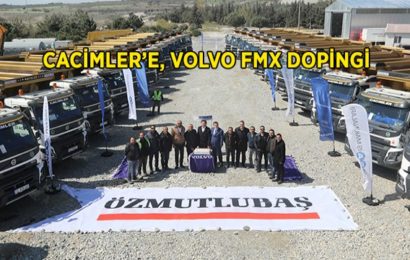 Cacimler İnşaat, Volvo FMX ile Filosunu Güçlendirdi