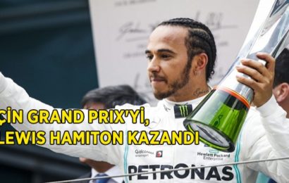 Çin Grand Prix’yi, Mercedes Pilotu Lewis Hamiton Kazandı