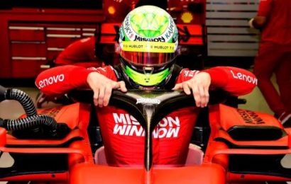 Gallery: Schumacher's F1 test debut with Ferrari