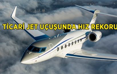 Gulfstream G650ER’den Hız Rekoru