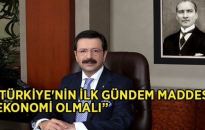 “Gündemi Ekonomi Yapalım, İcraat Dönemi Başlatalım”