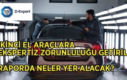 İkinci El Araçlara Ekspertiz Zorunluluğu Getirildi