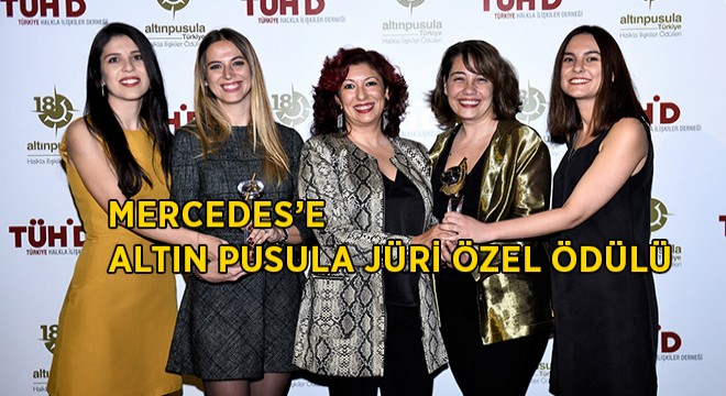 Mercedes-Benz Türk StartUP Projesi’ne Altın Pusula’dan Jüri Özel Ödülü Mercedes-Benz Türk StartUP Projesi’ne Altın Pusula’dan Jüri Özel Ödülü