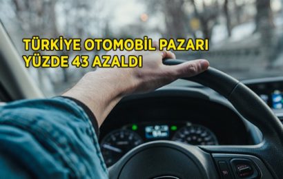 Otomobil Satışları Yüzde 43 Azaldı