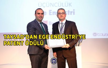 Patentte Üçüncülük Ödülü Ege Endüstri’nin