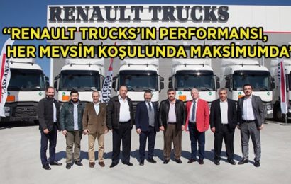Sevnak, Zorlu Bölgelerde Renault Trucks Performansına Güveniyor