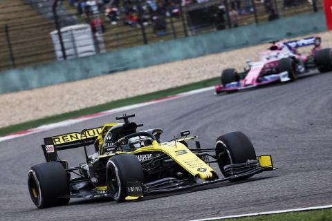 Ricciardo surprised by Racing Point’s Chinese GP race pace