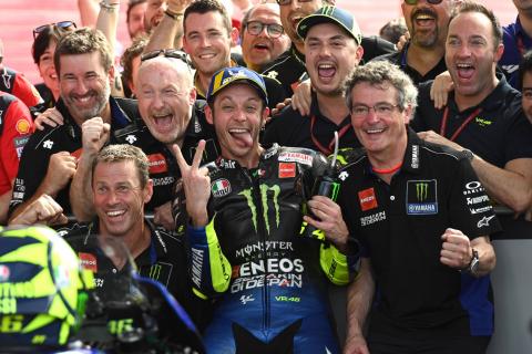 'Another era' – Rossi podium 23-years after debut! 'Another era' – Rossi podium 23-years after debut!
