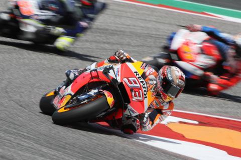 Austin MotoGP – Warm-up Results