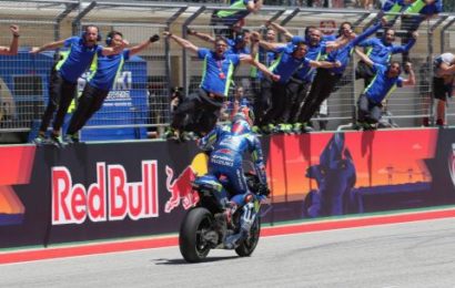 New father Rins returns to scene of first MotoGP win