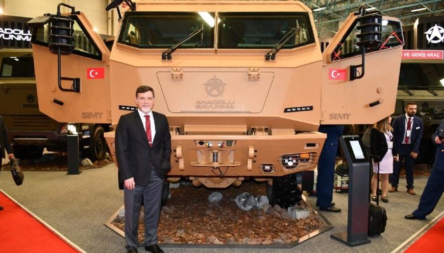 Anadolu Isuzu IDEF Fuarı’nda Seyit aracını tanıttı