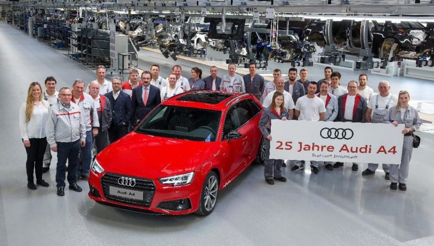 Audi A4 25 yaşında!
