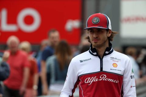 Giovinazzi hit with three-place grid drop for blocking Hulkenberg Giovinazzi hit with three-place grid drop for blocking Hulkenberg