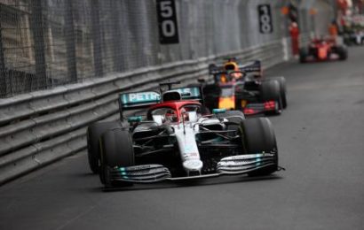 Why did Mercedes fit Hamilton with Mediums in Monaco?