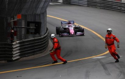 Perez explains “very lucky” miss with Monaco GP marshals