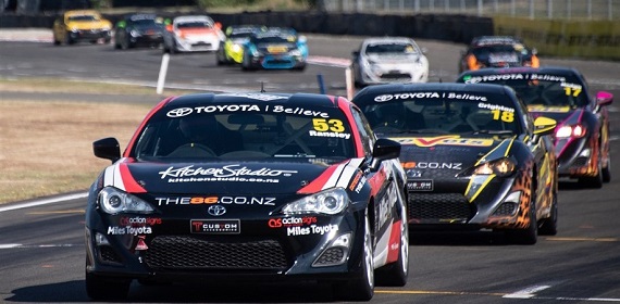 2019 Toyota 86 Racing Series NZ Round 6 Hampton Downs Tekrar izle