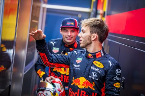 Gasly: Verstappen a good benchmark for me at Red Bull Gasly: Verstappen a good benchmark for me at Red Bull