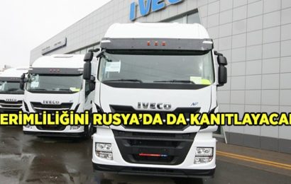 CNG’li IVECO Stralis NP 460 Rusya Yollarında!