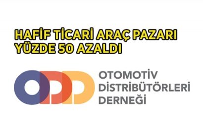 Hafif Ticari Araç Pazarı %50 Azaldı