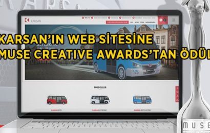 Karsan WEB Sitesi ‘Silver Winner’ Ödülü Aldı