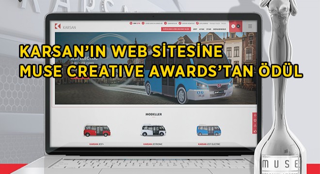 Karsan WEB Sitesi ‘Silver Winner’ Ödülü Aldı