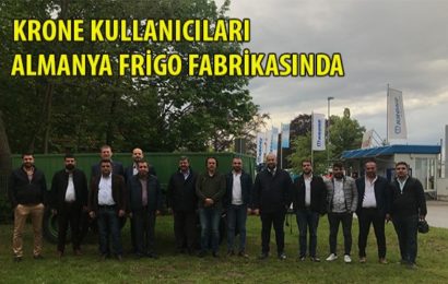 Krone Kullanıcıları Almanya’daki Frigo Fabrikasını Ziyaret Etti