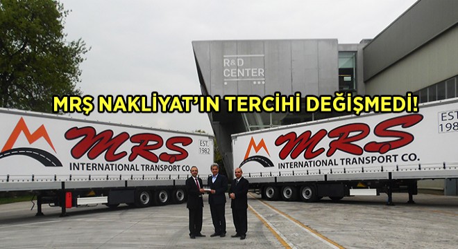 MRŞ Uluslararası Nakliyat’ın Tercihi Yeniden Tırsan