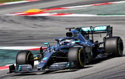 Bottas quickest on opening morning of Spain F1 test